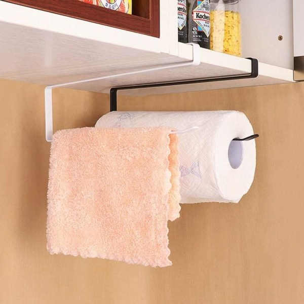 Keittiöpaperiteline kaapin oviin kiinnitettäväksi ja