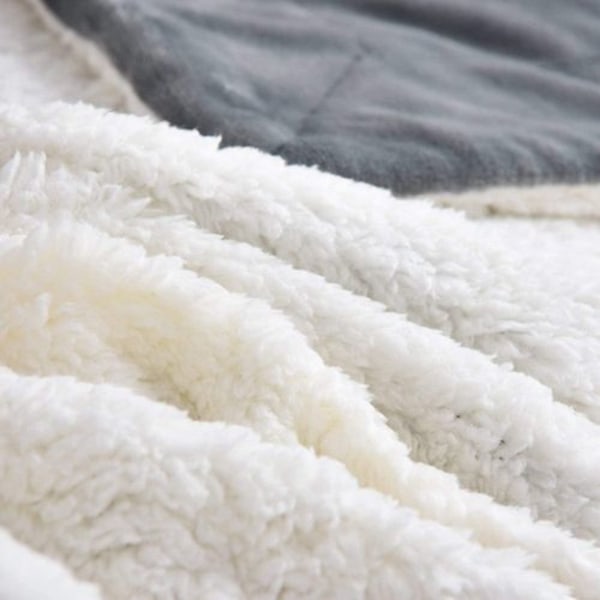 Mjuk filt fluffig 130x150 cm, varm filt, högkvalitativ filt