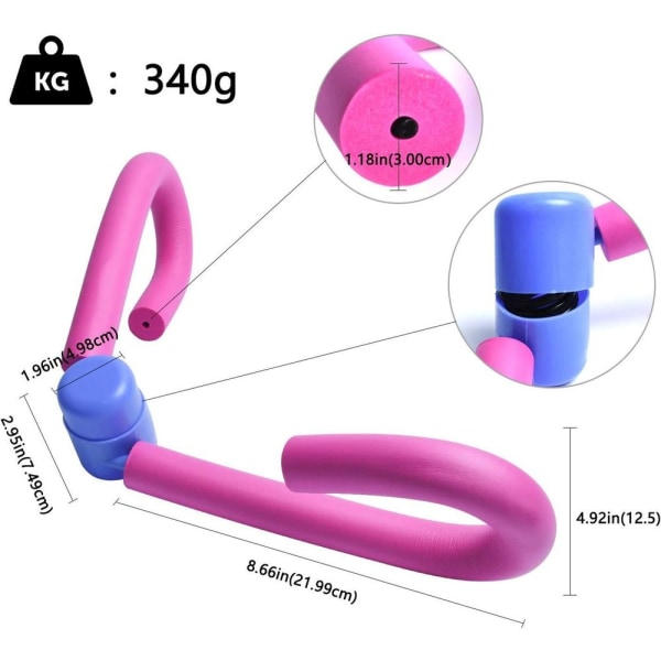 Leg Trainer Leg Gripper Yoga Træning Beauty Hip Home Fitness Workout Værktøj