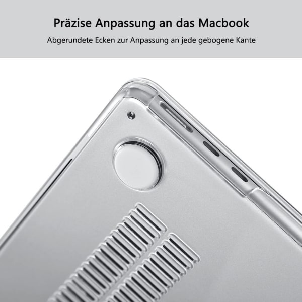 Kotelo yhteensopiva UUDEN MacBook Air 13,6 tuuman M2 A2681, 2022 julkaisu,