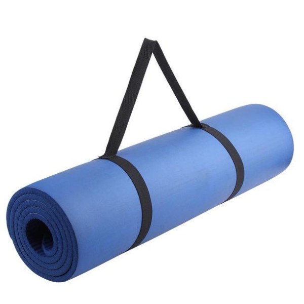 Yogamattrem, yogamattremsrem, sovsäck förvaring och bindningsrem