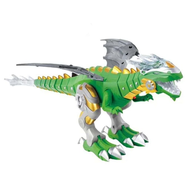 Dinosaur leketøy gå drage leketøy brannpustende dinosaur lys spray leketøy