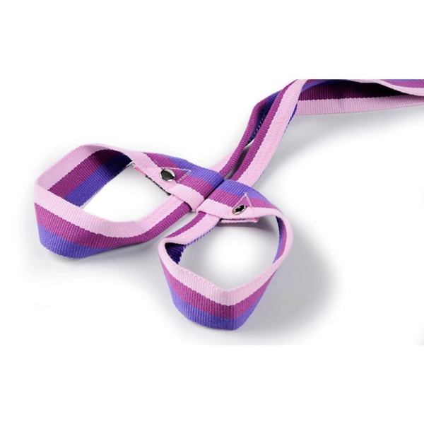 Yogamattebæreseler, Yogamattesele, Yogamatteslynge, Slitesterk, Justerbar, Fuchsia Rosa