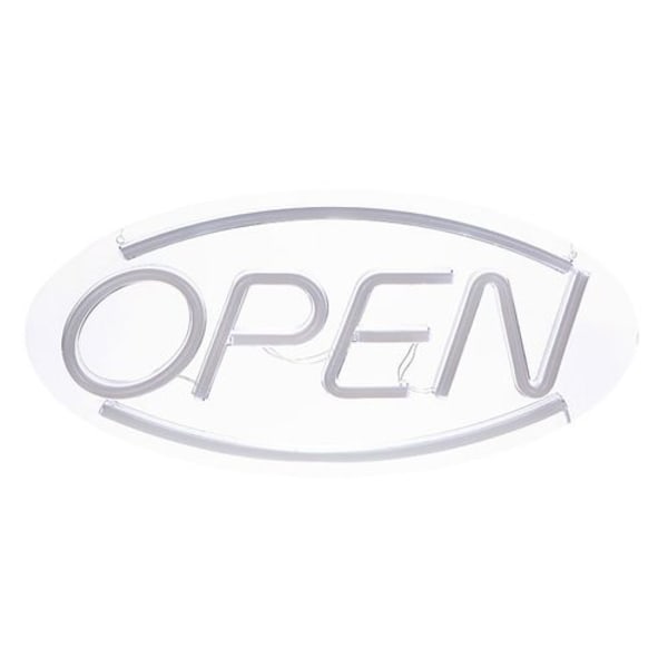 LED Open Neon-skilt Åpne ord Neon nattlys for romdekorasjon Lyslampe