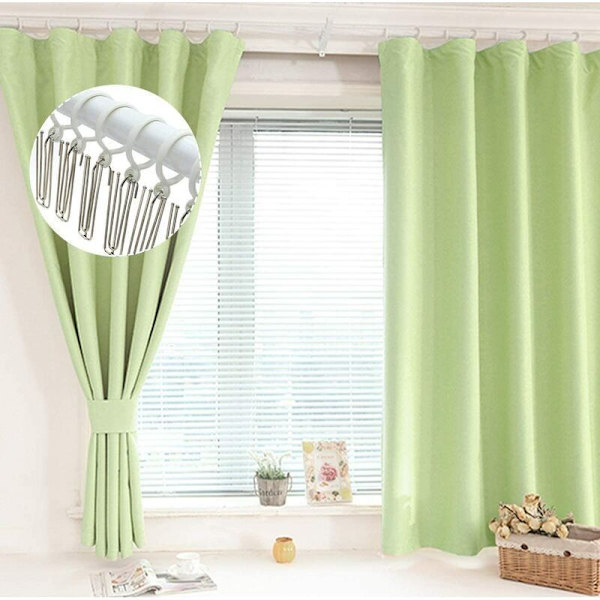 30 Tykke Gardinkroge - Heavy Duty Kroge til Pinch Pleat Hovedgardiner og Mere