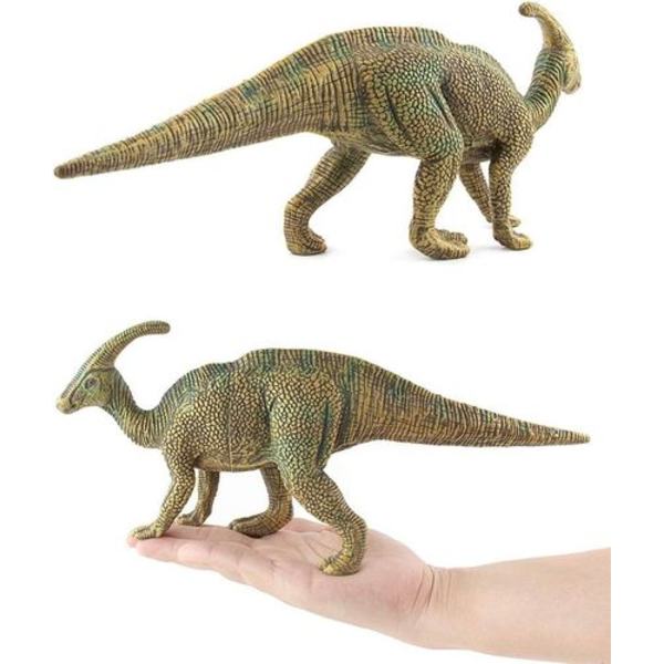 Dinosaurus Parasaurolophus -lelut, suuri staattinen dinosaurusmalli, pojille, lapsille