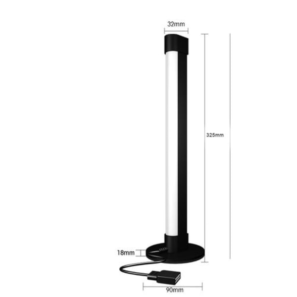Yabtf Smart LED-ljuslist, RGB TV-bakgrundsbelysning