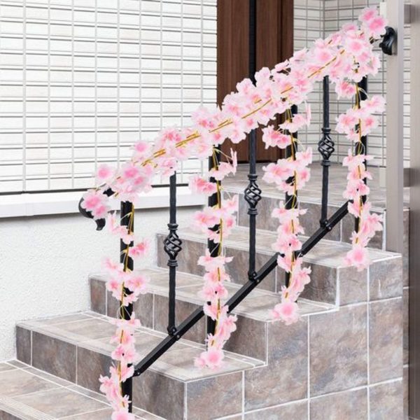 Konunus 4-pack x 1,8 m konstgjord körsbärsblomstergirlang