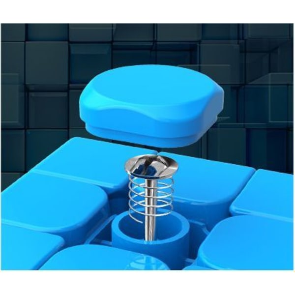 Turning Speedly Magic Cubes - 3x3 Puzzle Brain Toys (2 Pieces)