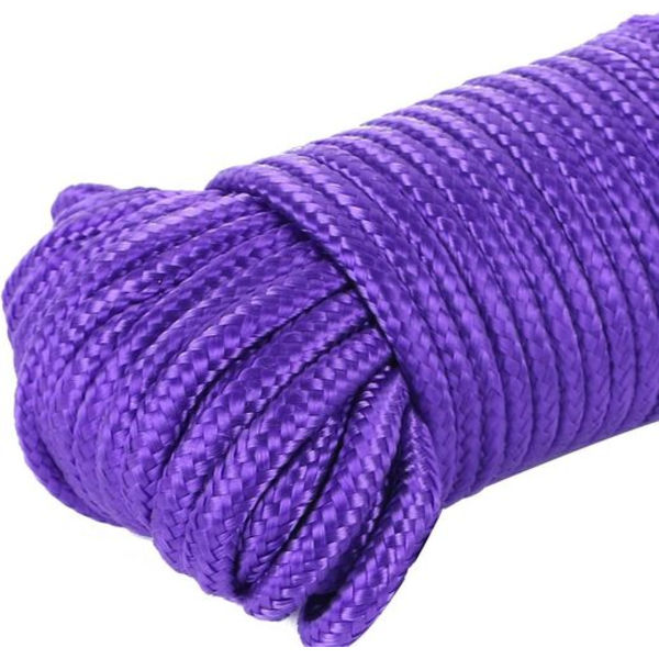 50m Udendørs Vaskeri Reb Flag Reb Klatrereb Nylon Tøj Reb Fiskeri
