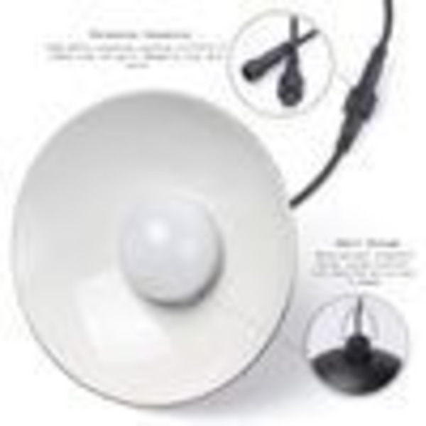Solcellelampe utendørs solhengende lampe varm hvit IP65 vanntett hage