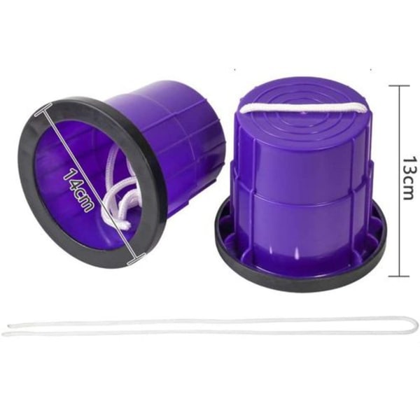 Pot stilts for children, non-slip stilts with rubber edge, thickened plastic runner