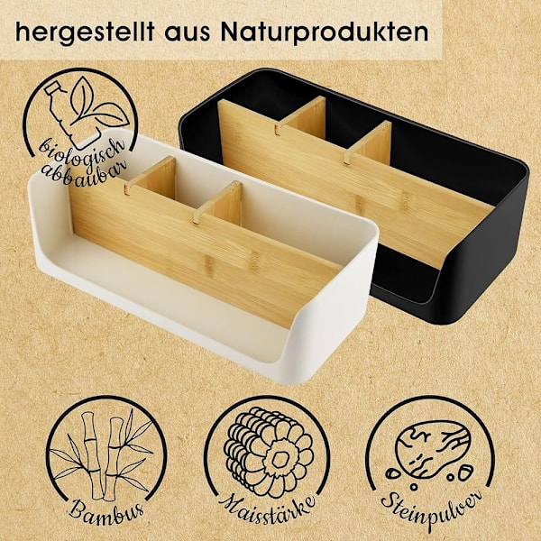 ECO Skrivebordsarrangør, Bord, Kontor, Kosmetikkarrangør, Mobiltelefon og Nettbrett