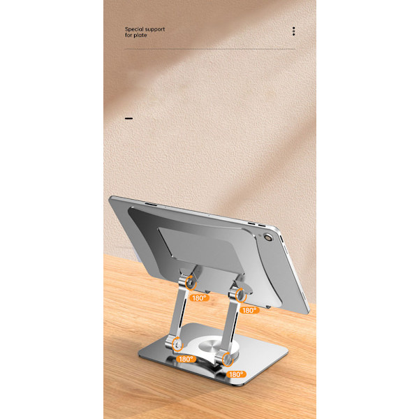 360° roterende mobiltelefon- og tabletstativ; velegnet til iPad-læring, desktopspil og maling Type B