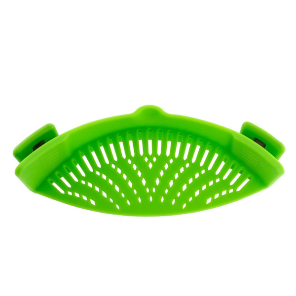 Silikoninen Snap-on-siivilä + keittosuppilo kattilaan, universaali koko / lämmönkestävä materiaali