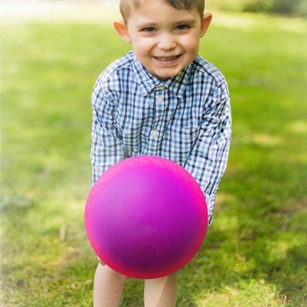 Rainbow PVC softball for barn slitesterk sprettball