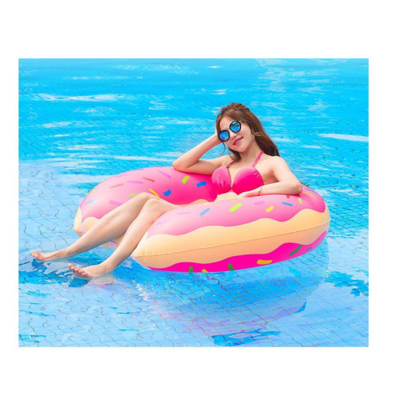 Donut boj, simring sommar boj vattenleksak boj uppblåsbar boj