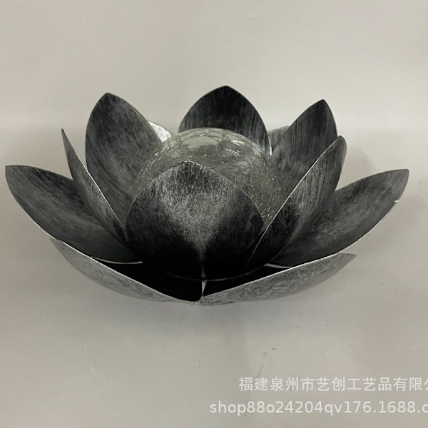 Buddha hage lotus blomst dekorasjon sol lotus blomst for utendørs hage dekorasjon