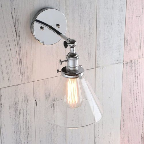 Modern klar glas taklampor väggbelysning stil 2