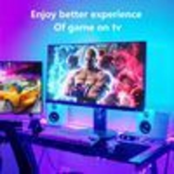 LED-remsa 5m USB LED-remsa, RGB LED TV-bakgrundsbelysning LED-band 16