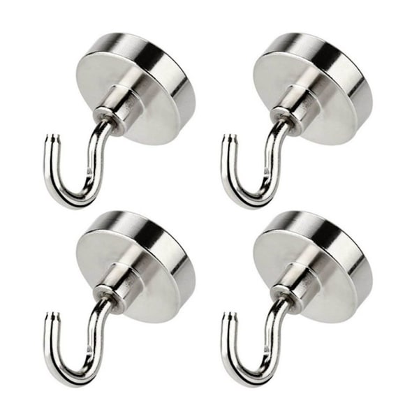 Magnetisk krok extra stark för grill 1,5 kg neodymium magnet krok rostfritt stål magneter