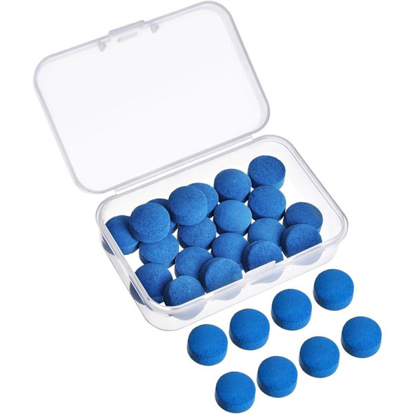 Cue Tips Billiard Pool Stick Vaihtovinkit Sininen Pool Keppi