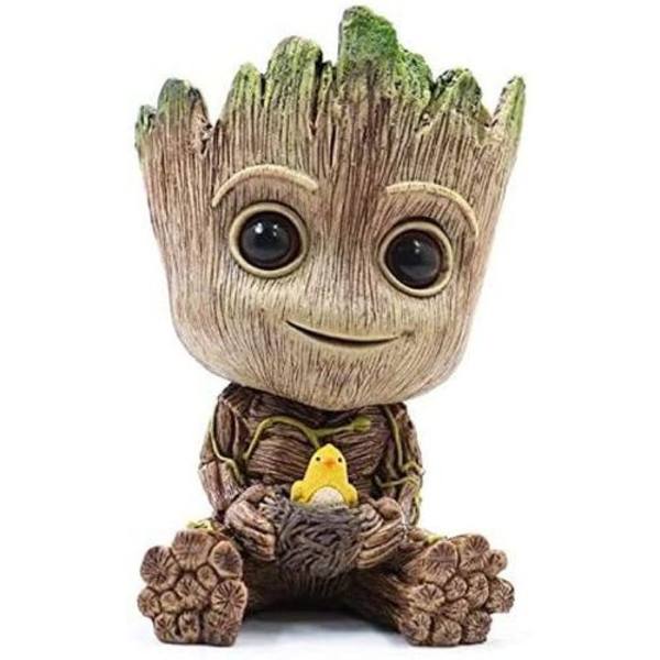 Groot Blomsterpot - Innovativ actionfigur til planter og penne fra