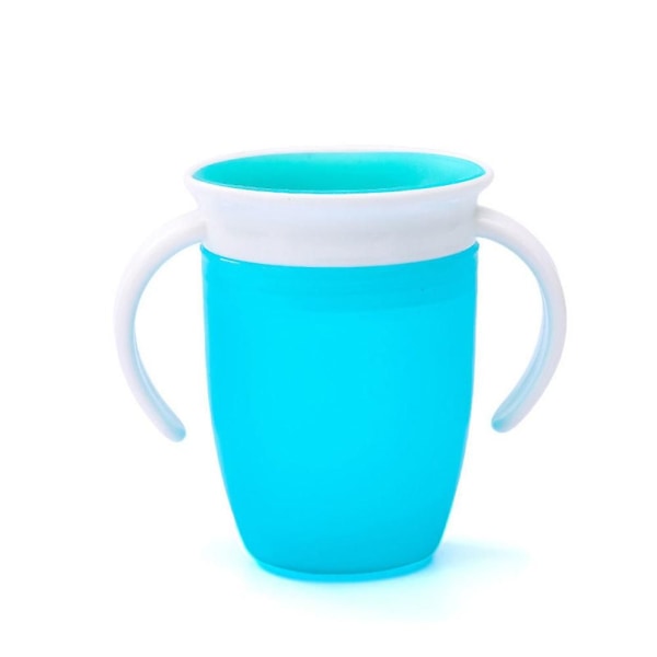 360 Trainer Cup vuotamattomat ja tukehtumissuojatut juomakupit vauvojen baby kotitalouden siniset