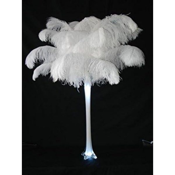 Strudsefjer dekoration 45-50 cm