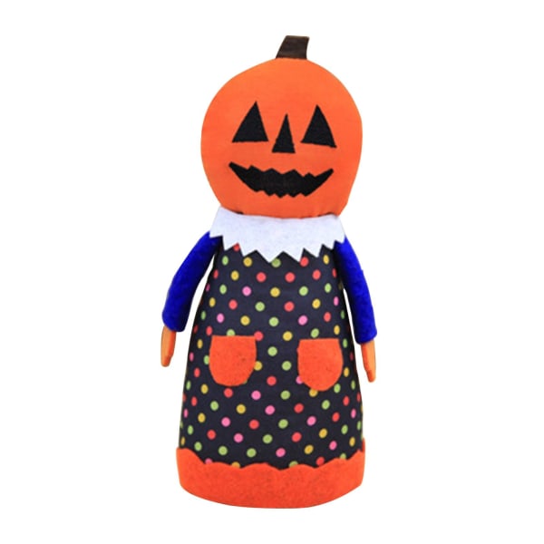 Halloween stof dukke Poupee spøgelsesgave til børn