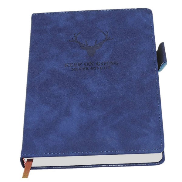 A5 notesbog med linjer, hardcover dagbog med 360 sider og 80 g/m²