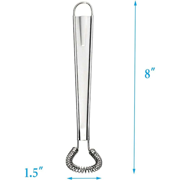 Bedste rustfrit stål redskaber Mini æg piskeris hånd pisker mælkeskummer skummende skummer cremet kaffe blender forår sauce blender køkken tilbehør