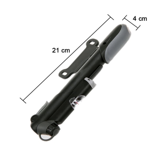 Premium Mini Sykkelpumpe - Høytrykks Ytelse 100PSI - Sykkel Luftpumpe