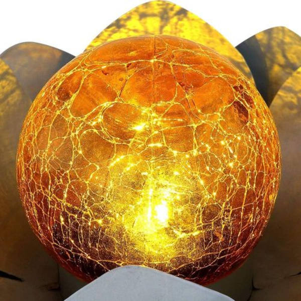 Buddha trädgårdslotusblomma dekoration sol lotusblomma för utomhusträdgårdsdekoration