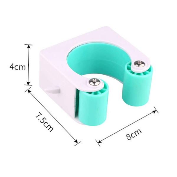Seinäteline Maantiepyörän Pyöräteline Kannettava Seinäteline Sininen 8x7.5x4 cm
