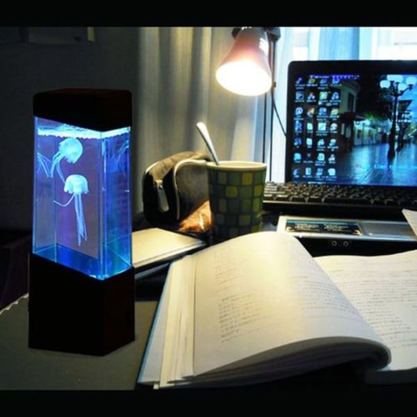Mini Jellyfish Mood Lamp - LED Fantasy Jellyfish Lamp Color Mood -