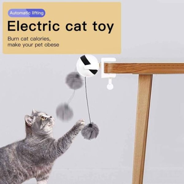 Cat Toy Hair Ball, Cat Ball Automaattinen interaktiivinen nostopallo, sähköinen