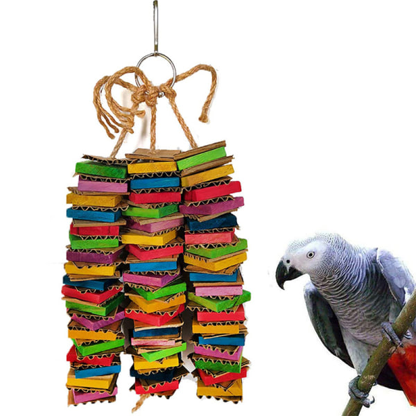 Bird Chew Lelut, värikkäät ripustettavat lelut leikkinauhalla