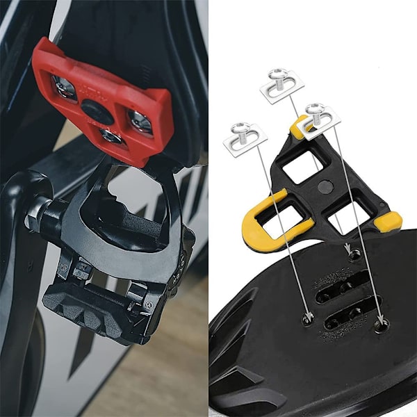 Cykelklossar Kompatibla - 6 Graders Flytset | Gul