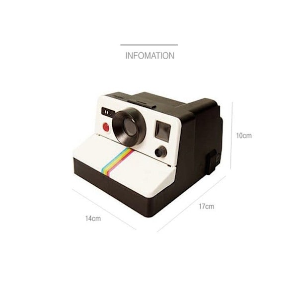 Retro Kreative Kameraformet Toalettpapirrullholder Tissue Box-deksler