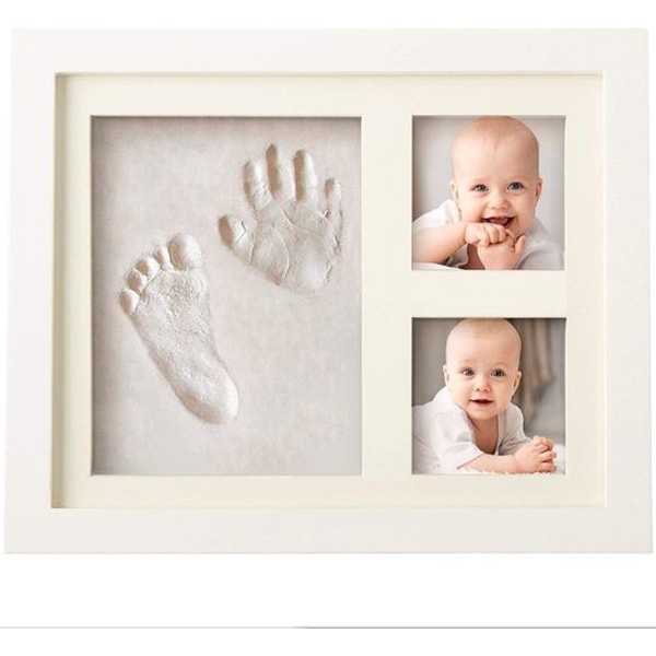 Baby Handprint Footprint Clay Footprint Set för nyfödda och