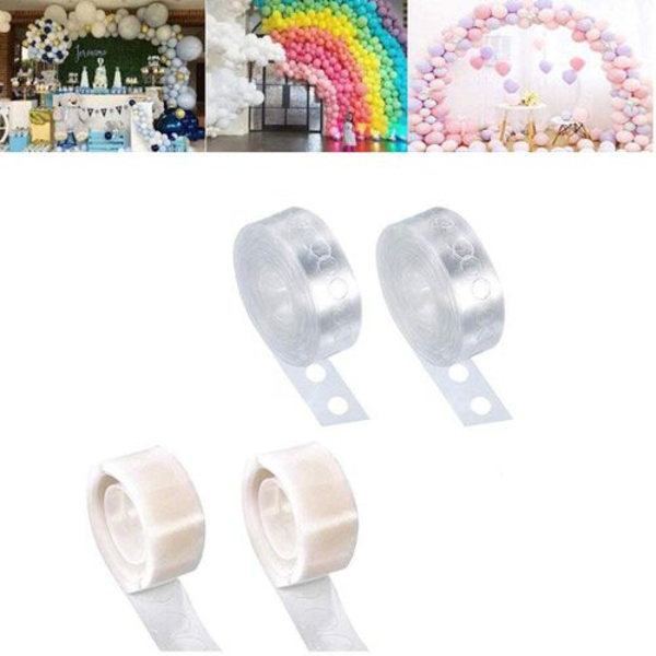 Ballongbåge Girlang Dekoration Strip Kit 2 Rullar Ballongband Remsor