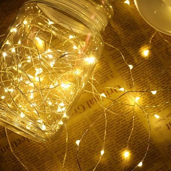 EisEyen 4M 40 String Lights Solar Outdoor Micro LED Fairy Lights Wire