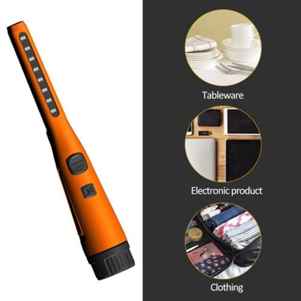 UV-lampe Steriliseringslampe UVC-lampe Desinfeksjon med USB-lading Bærbar