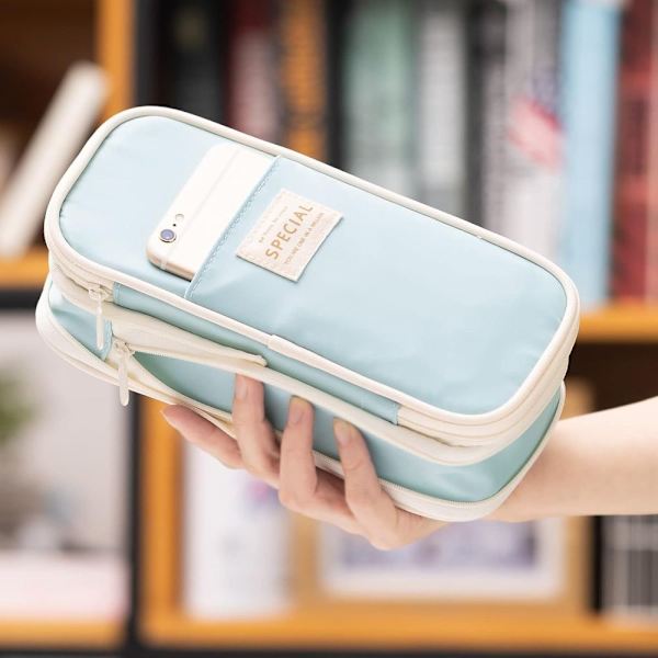Easthill Suuri Kapasiteetti Kynäkotelo Suuri Kynäpussi Stationery Pen Bag