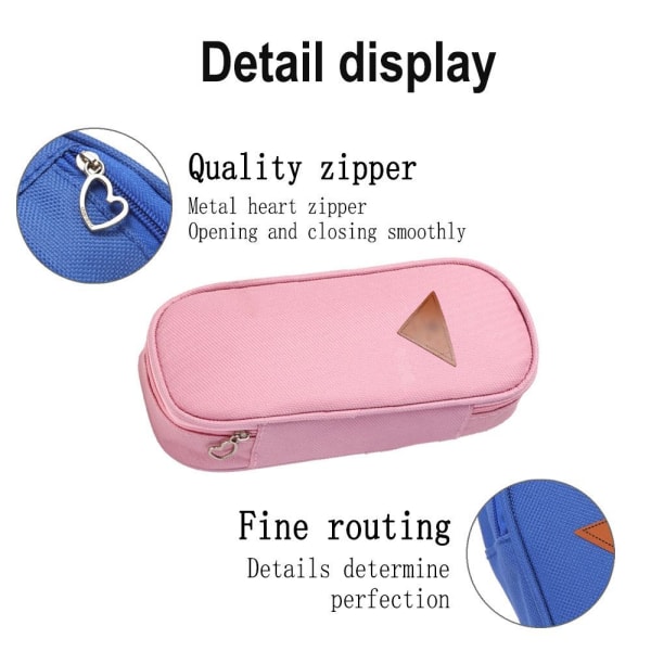 Pennfodral Pennfodral Pennfodral för vuxna Multifack Rosa