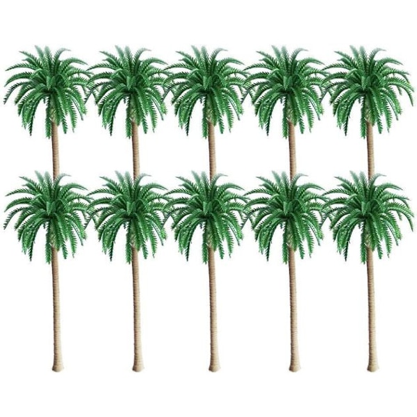 Modell kokosnöt palm landskap modell träd, plast kokosnöt palmträd