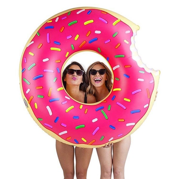 Donut boj, simring sommar boj vattenleksak boj uppblåsbar boj