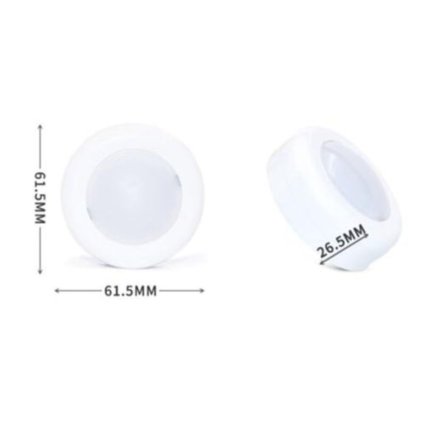 Batteridriven LED-spotlight med fjärrkontroll, 3-pack LED-spotlights