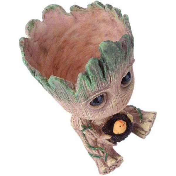 Groot Blomsterpot - Innovativ actionfigur til planter og penne fra
